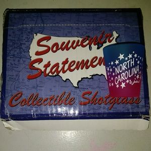 NORTH CAROLINA SHOT GLASS